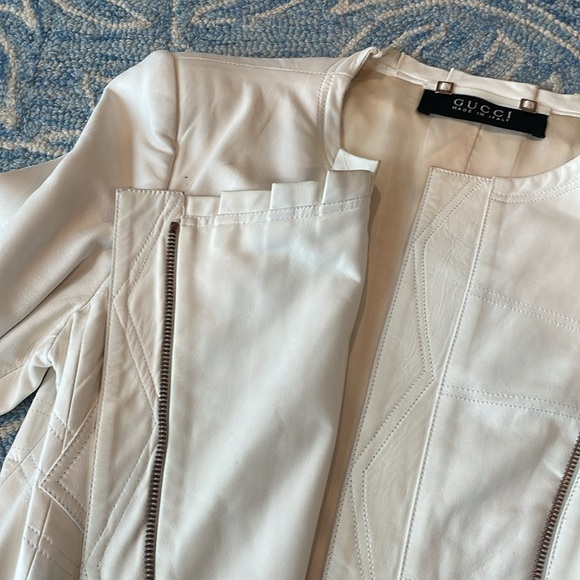 Gucci by Tom Ford 2004 paneled leather jacket - Picture 14 of 17